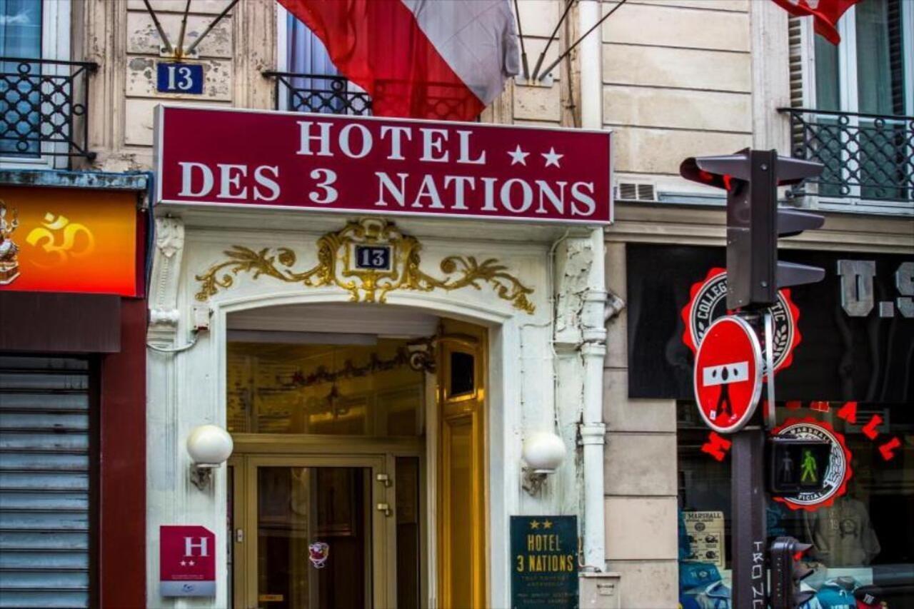 โรงแรม เด 3 นาซิยง ปารีส ภายนอก รูปภาพ